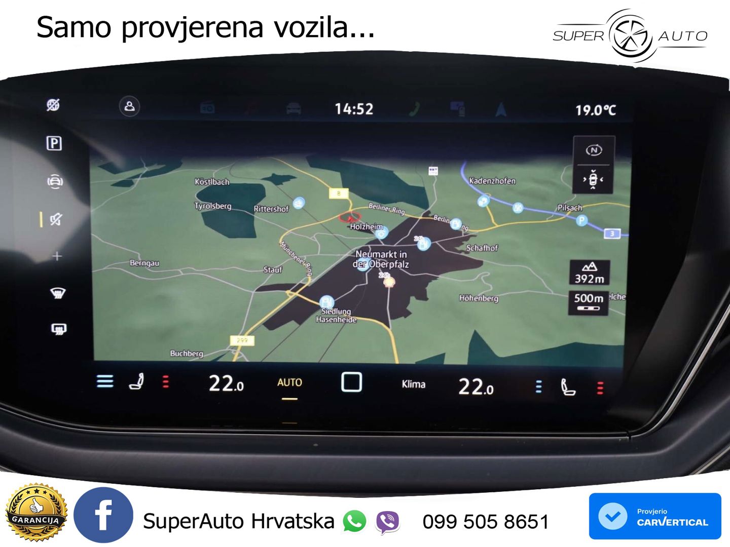 Volkswagen Touareg 3.0 V6 TDI (286 KS) 4MOTION Tiptronic ZRAČNI+ACC+GR SJED+KAM