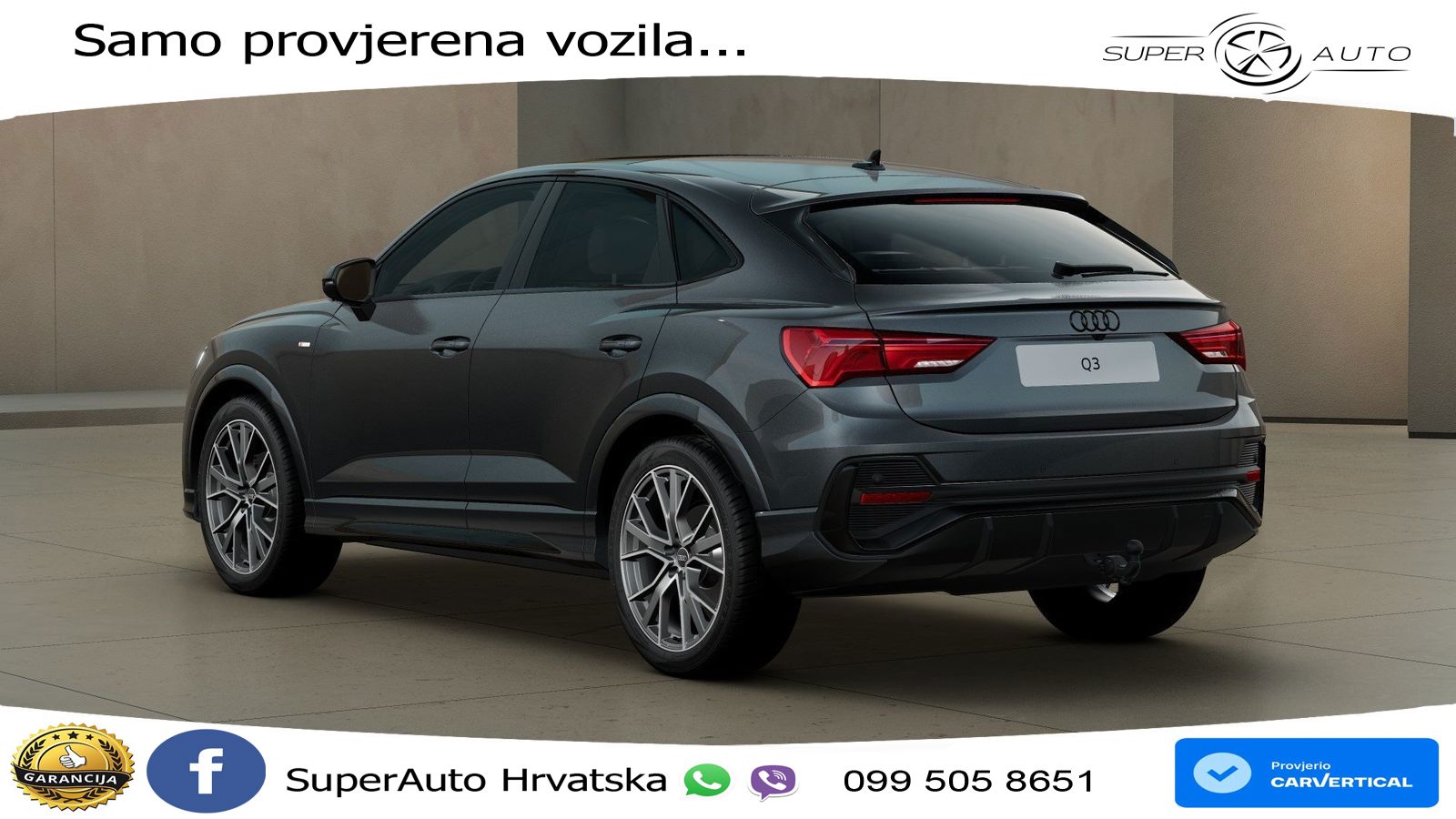 Audi Q3 II Sportback 35 TFSI (150 KS) S tronic S line LED+GR SJED+ACC