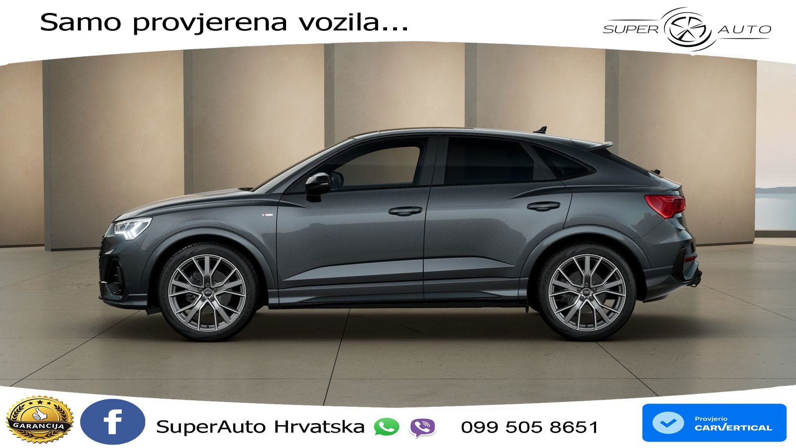 Audi Q3 II Sportback 35 TFSI (150 KS) S tronic S line LED+GR SJED+ACC