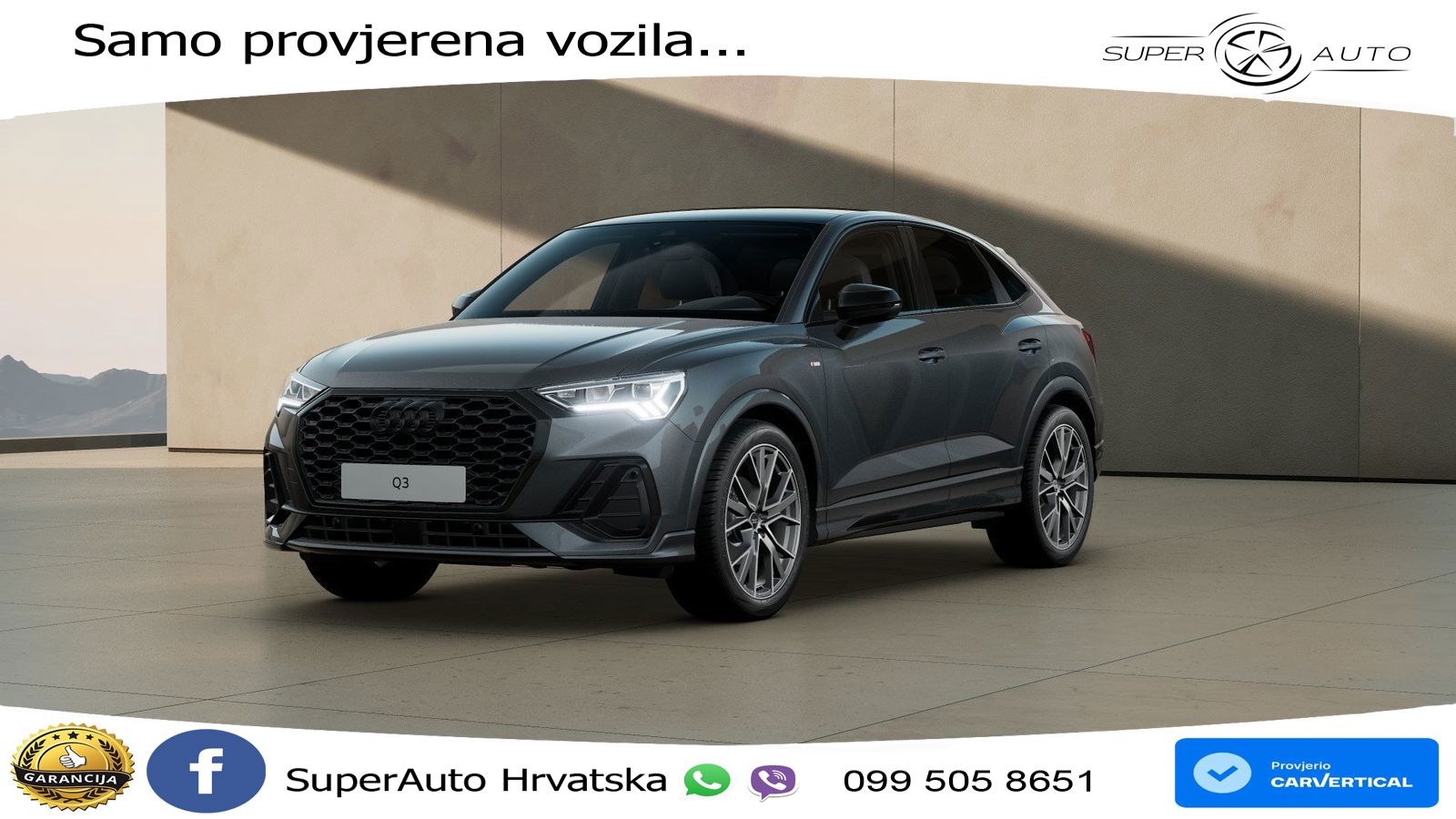 Audi Q3 II Sportback 35 TFSI (150 KS) S tronic S line LED+GR SJED+ACC