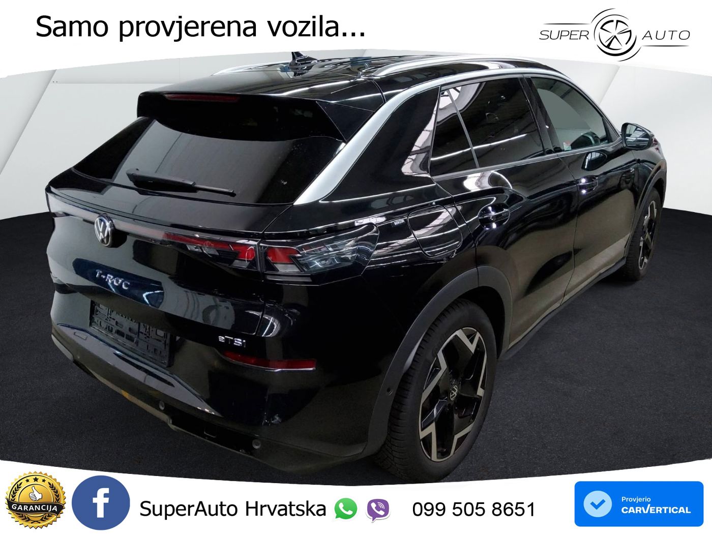 Volkswagen T-Roc 1.5 eTSI (150 KS)  DSG R-Line LED+GR SJED+ACC