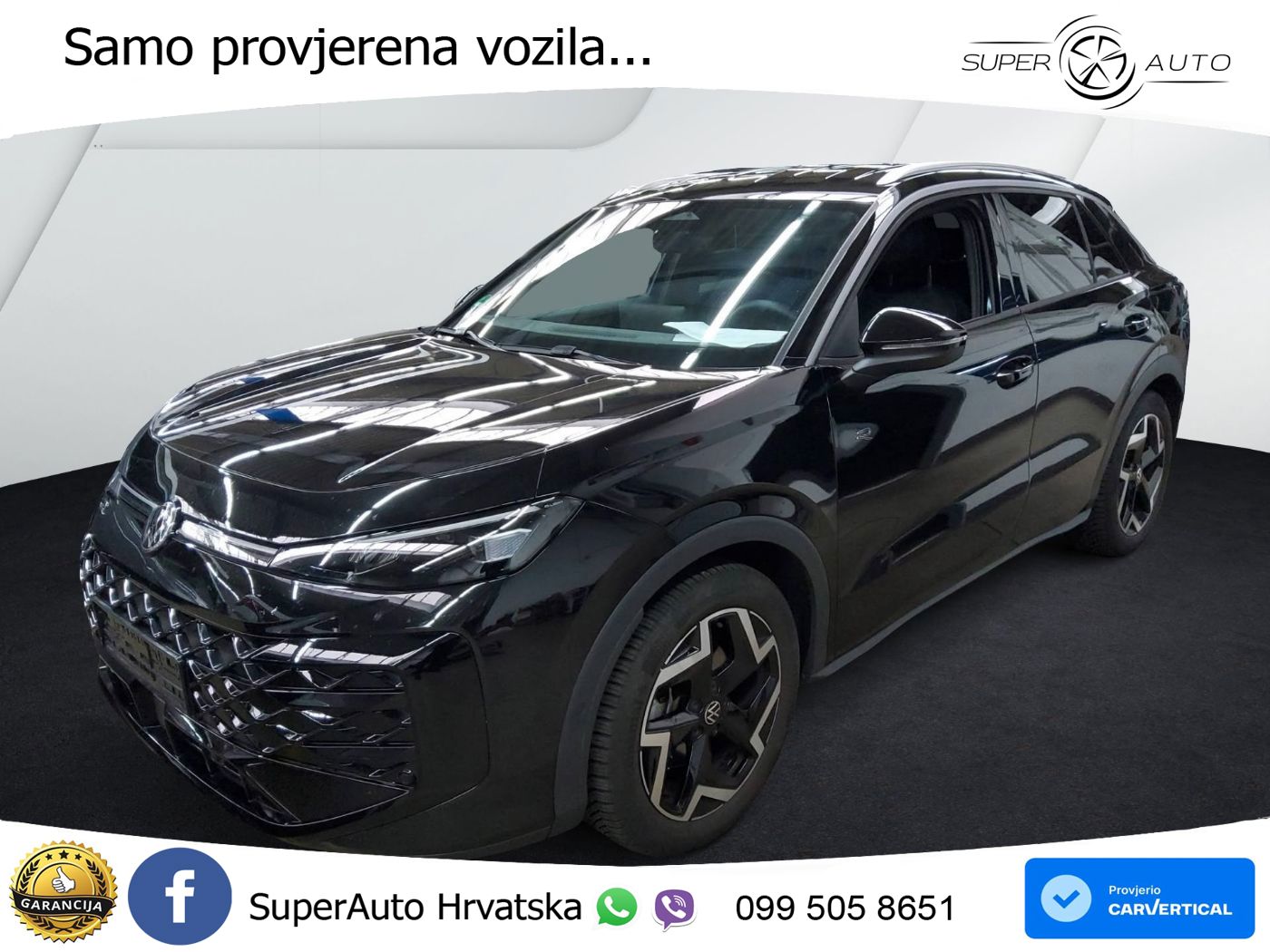 Volkswagen T-Roc 1.5 eTSI (150 KS)  DSG R-Line LED+GR SJED+ACC