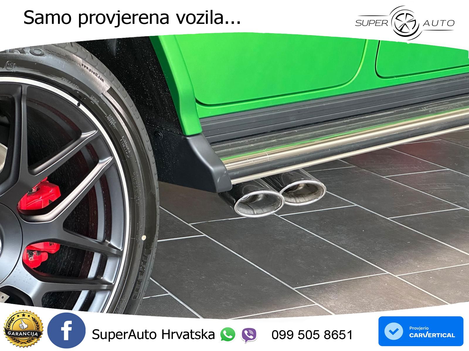 Mercedes AMG G 63 Long V8 (585 KS) 4MATIC 9G-TRONIC AMG SPEEDSHIFT PLUS ZRAČNI+ACC+4xGR SJED+360
