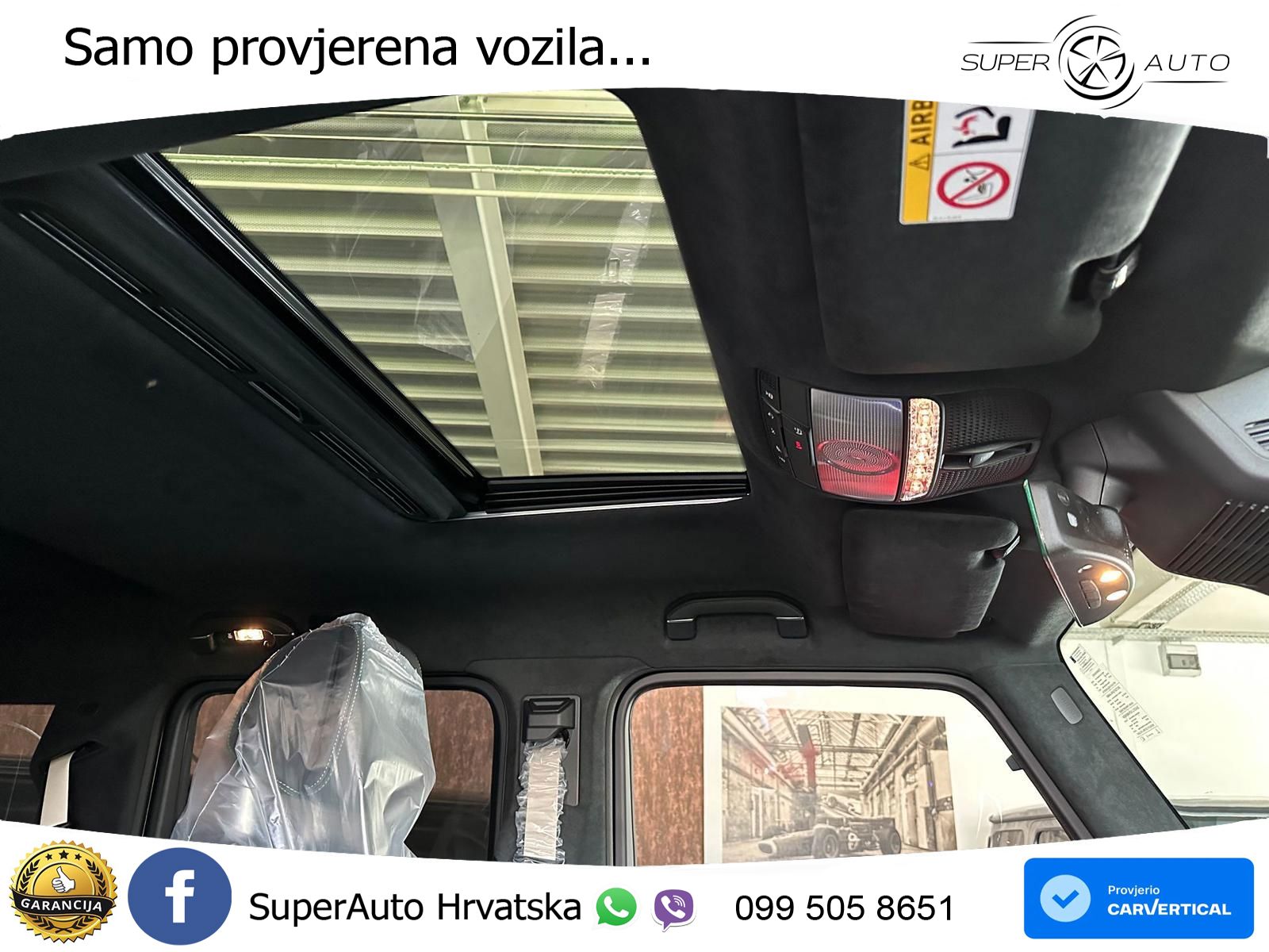 Mercedes AMG G 63 Long V8 (585 KS) 4MATIC 9G-TRONIC AMG SPEEDSHIFT PLUS ZRAČNI+ACC+4xGR SJED+360
