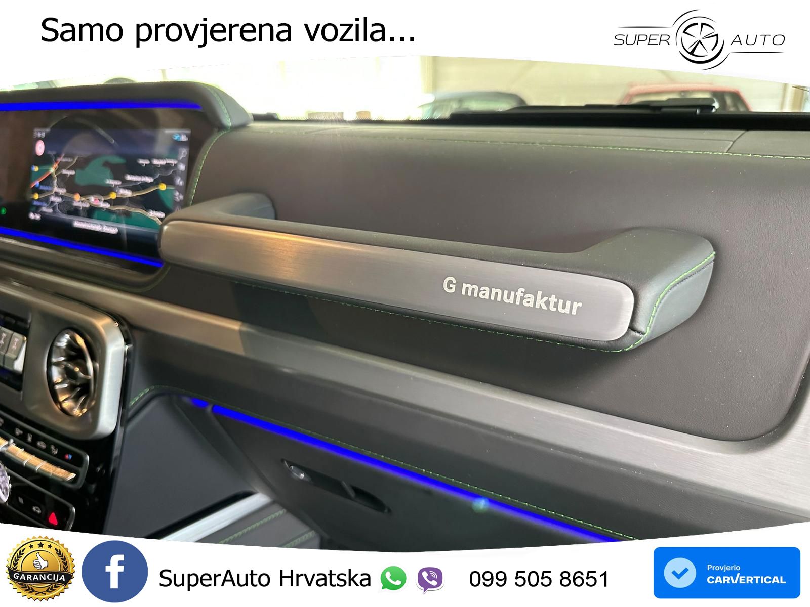 Mercedes AMG G 63 Long V8 (585 KS) 4MATIC 9G-TRONIC AMG SPEEDSHIFT PLUS ZRAČNI+ACC+4xGR SJED+360