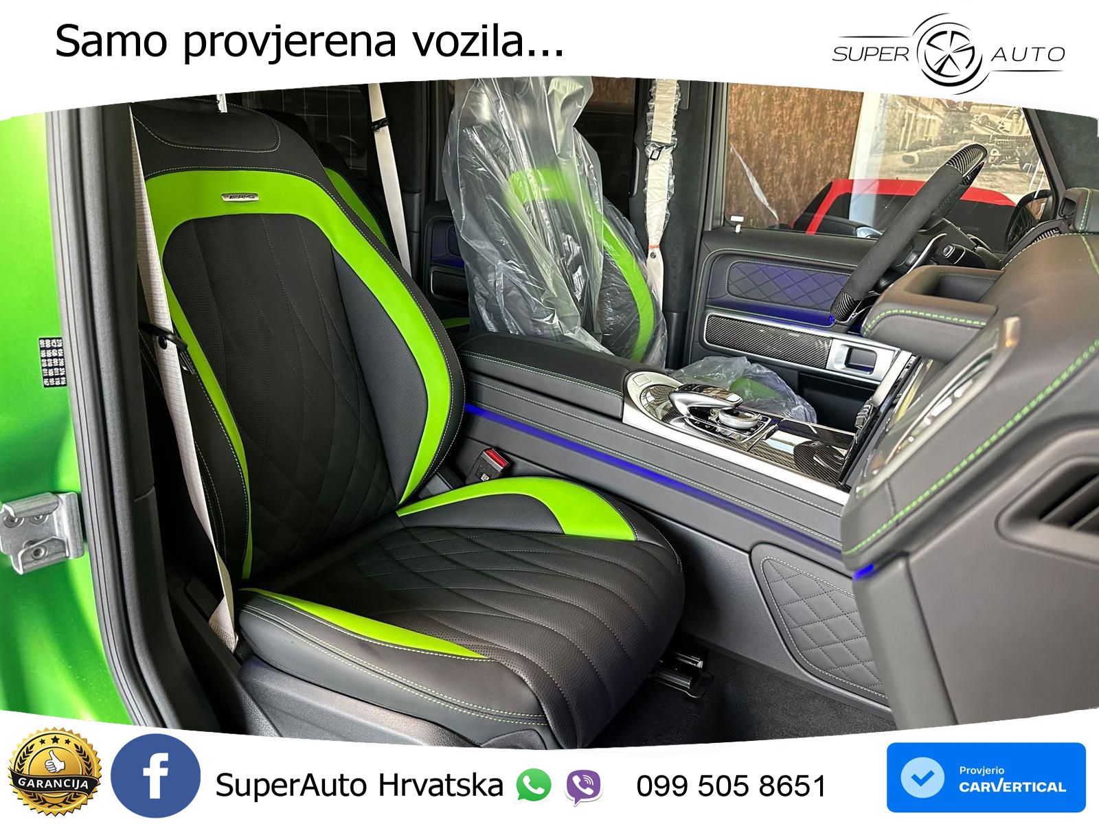 Mercedes AMG G 63 Long V8 (585 KS) 4MATIC 9G-TRONIC AMG SPEEDSHIFT PLUS ZRAČNI+ACC+4xGR SJED+360