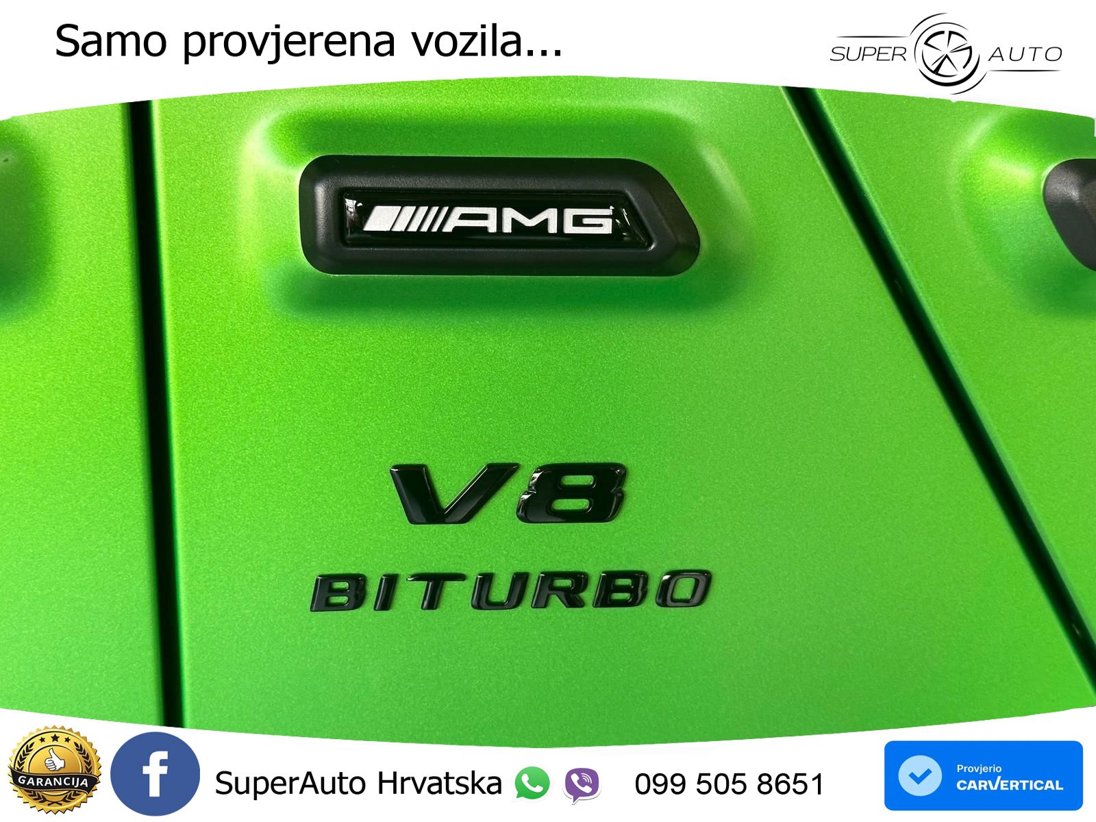 Mercedes AMG G 63 Long V8 (585 KS) 4MATIC 9G-TRONIC AMG SPEEDSHIFT PLUS ZRAČNI+ACC+4xGR SJED+360