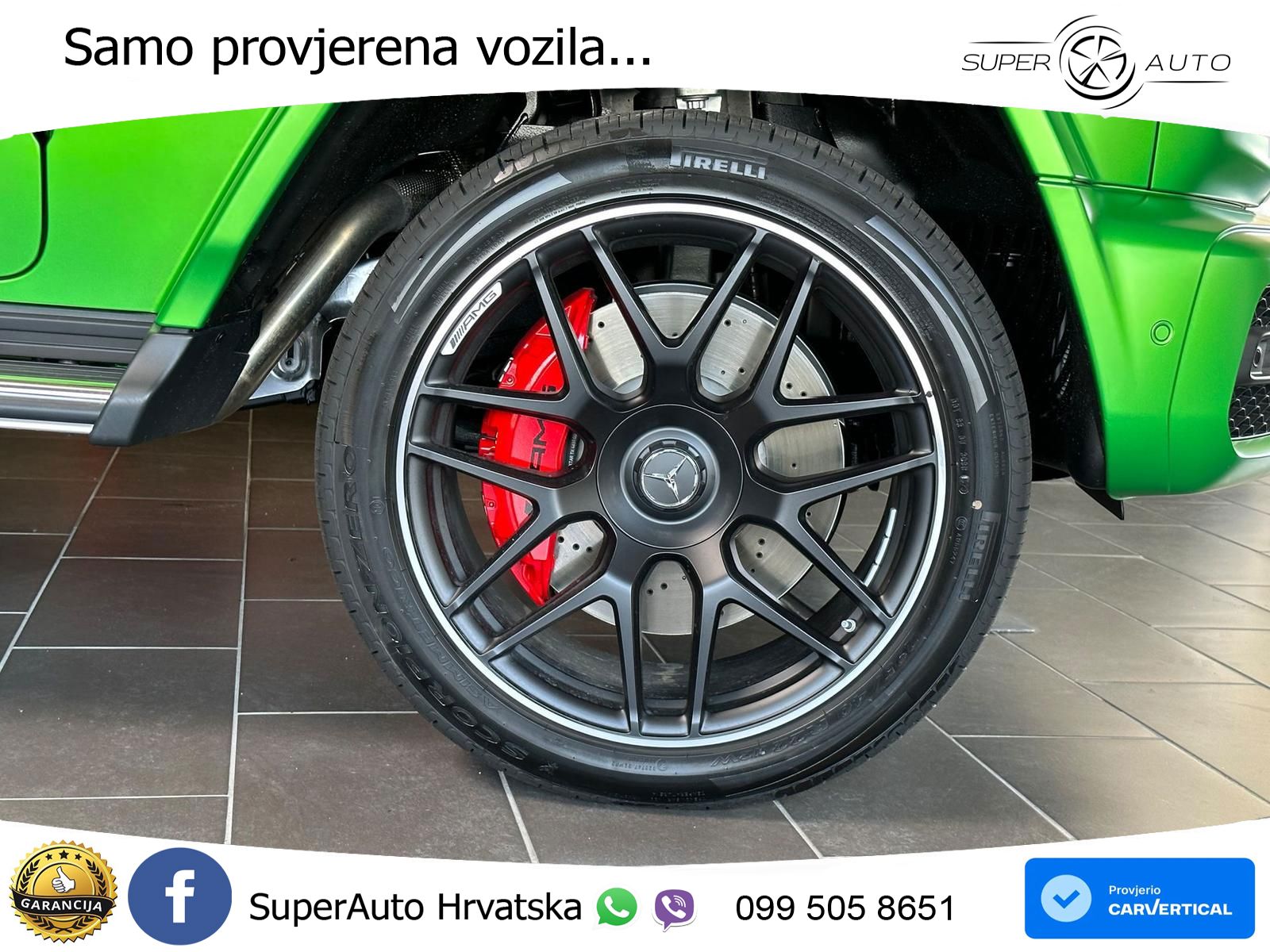 Mercedes AMG G 63 Long V8 (585 KS) 4MATIC 9G-TRONIC AMG SPEEDSHIFT PLUS ZRAČNI+ACC+4xGR SJED+360