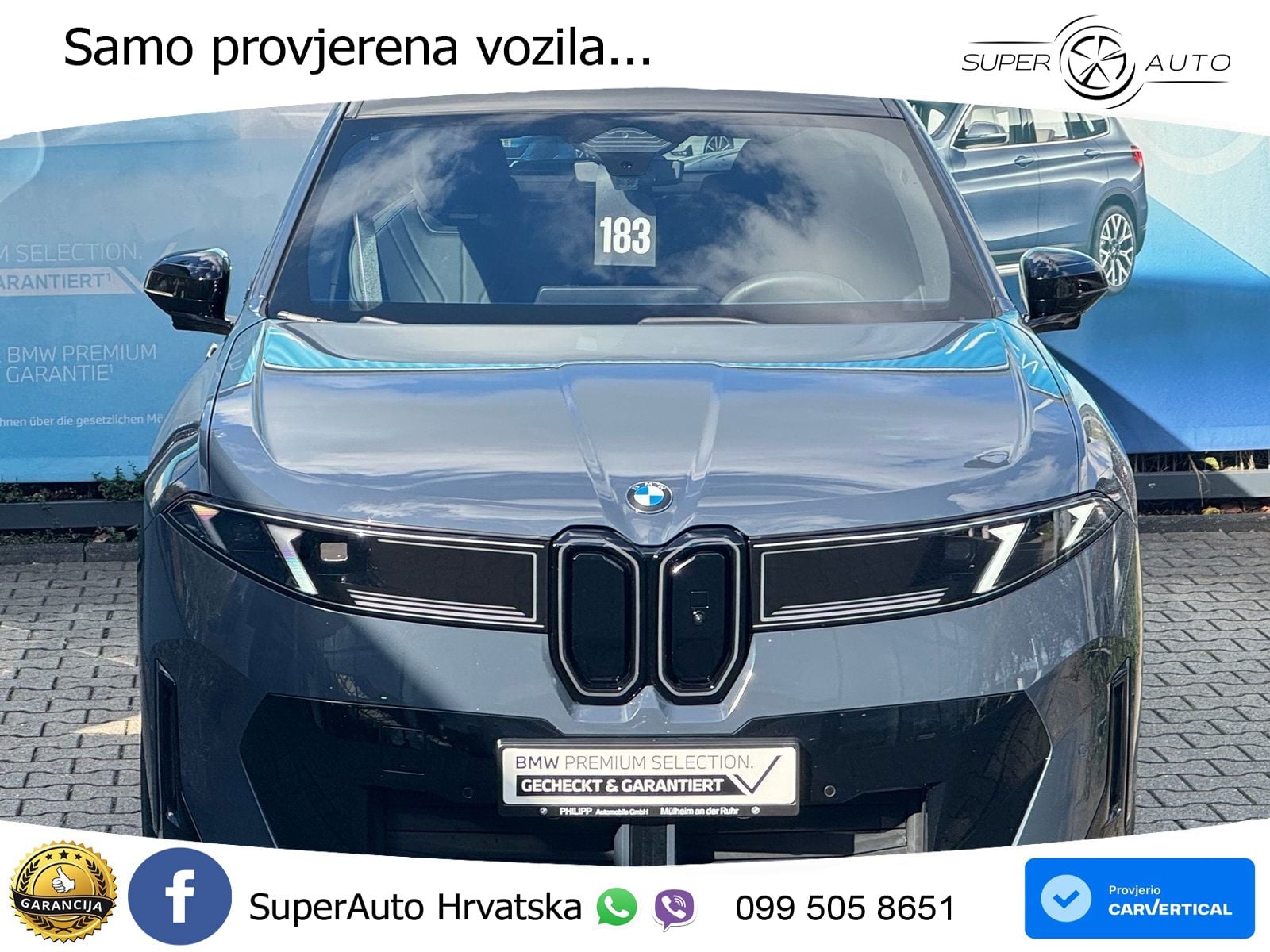 BMW iX3 50 108.7 kWh (469 KS) xDrive M Sport LED+GR SJED+ACC