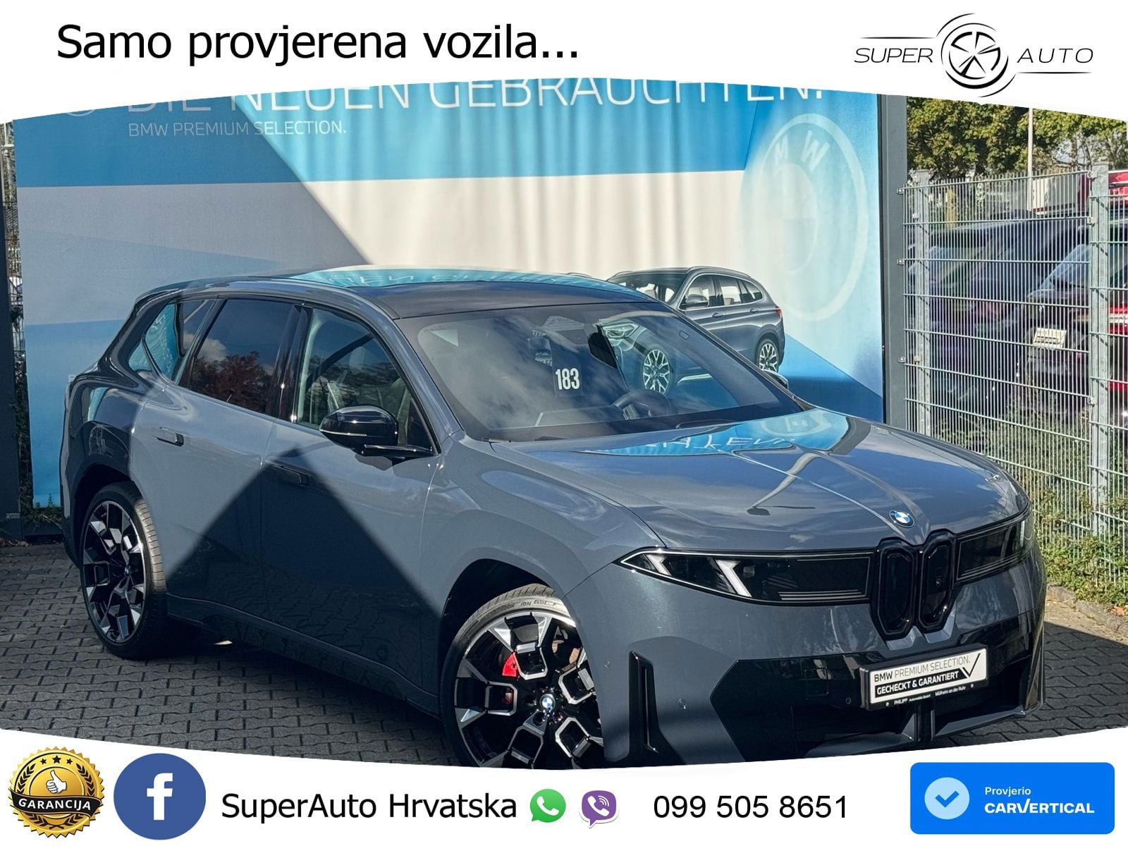 BMW iX3 50 108.7 kWh (469 KS) xDrive M Sport LED+GR SJED+ACC