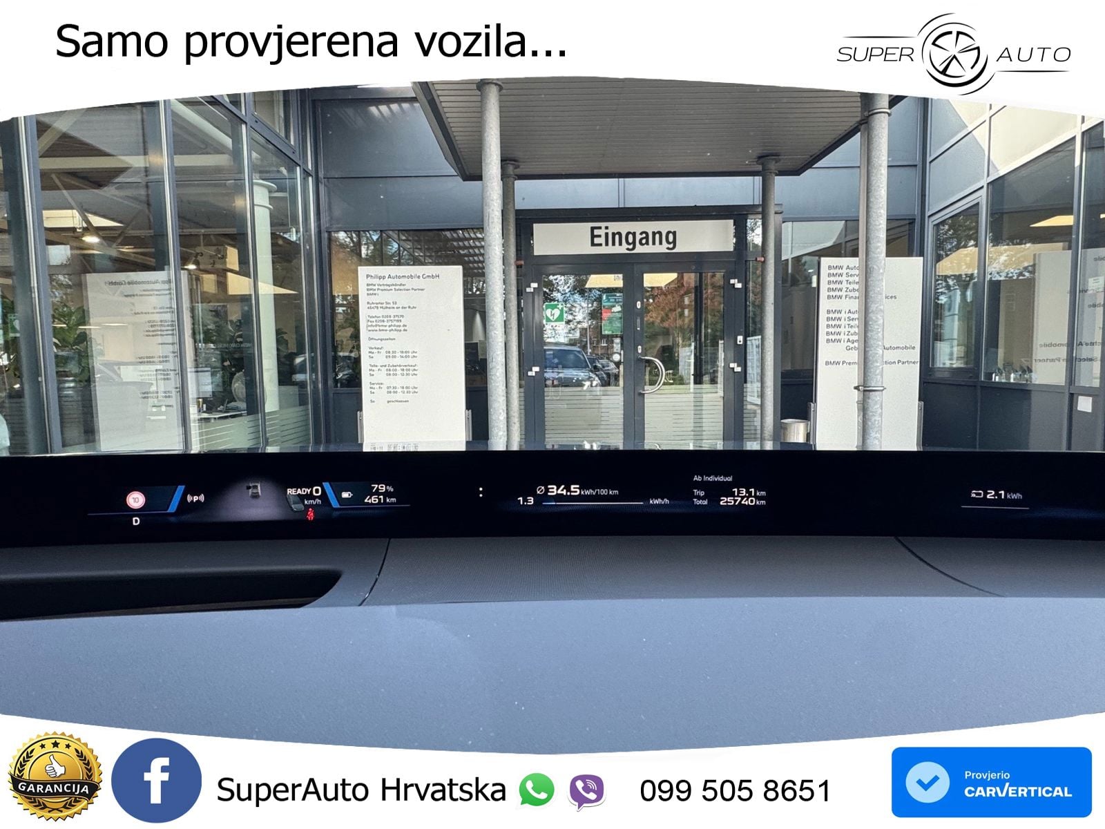 BMW iX3 50 108.7 kWh (469 KS) xDrive M Sport LED+GR SJED+ACC