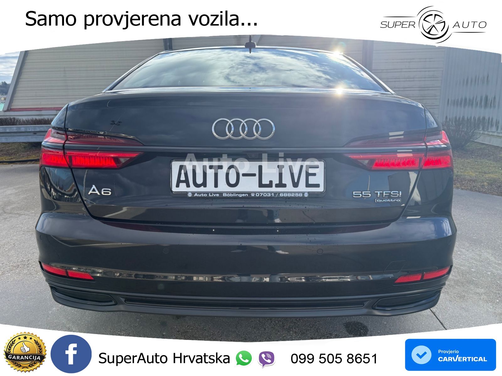 Audi A6 55 TFSI V6 (340 KS) quattro S tronic LED+GR SJED+ACC