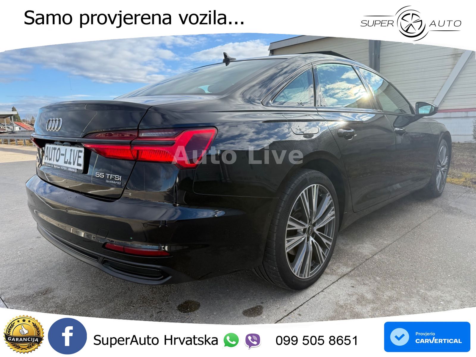 Audi A6 55 TFSI V6 (340 KS) quattro S tronic LED+GR SJED+ACC