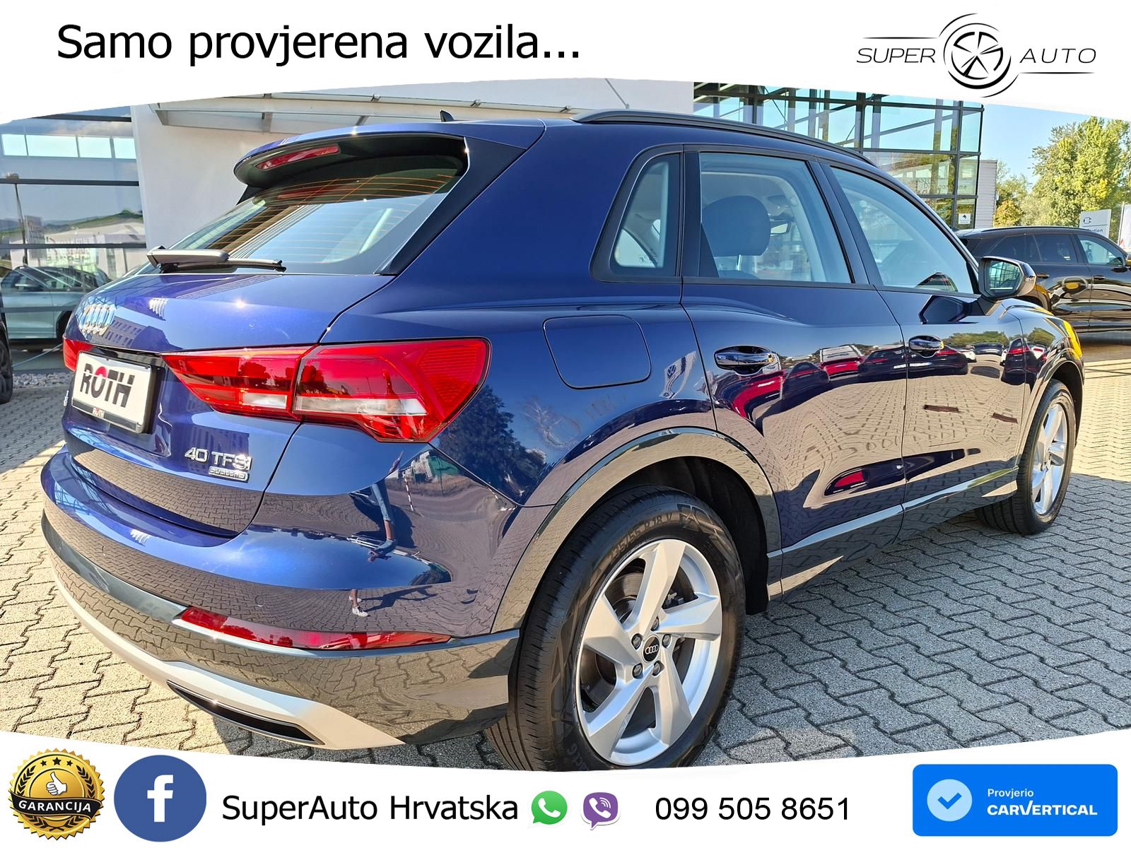 Audi Q3 40 TFSI (190 KS) quattro S tronic