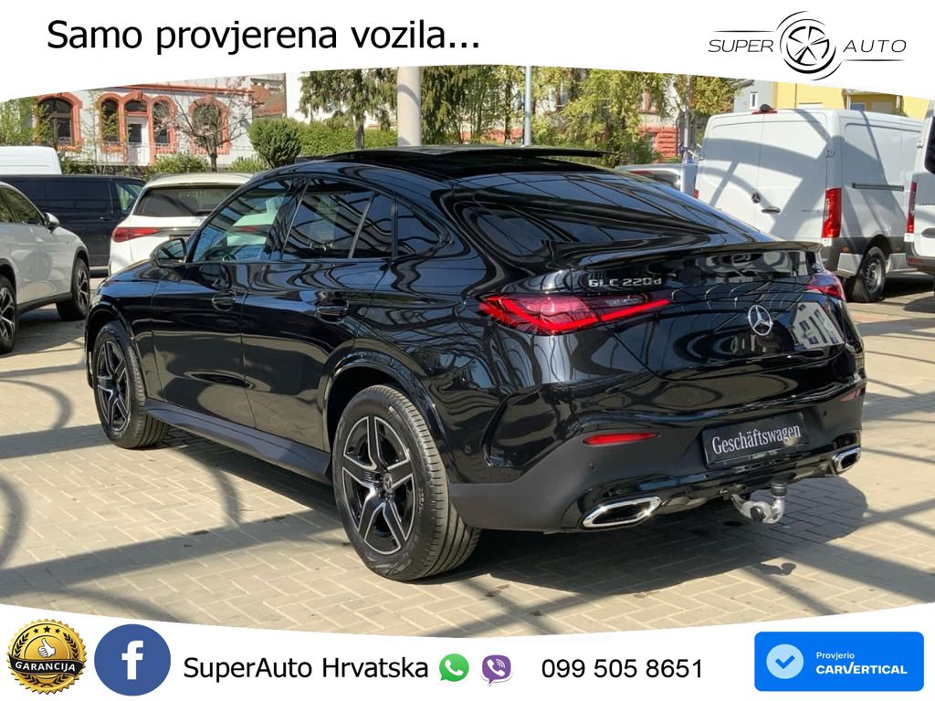 Mercedes GLC Coupe 220d (197 KS) 4MATIC 9G-TRONIC AMG ACC+GR SJED+360+PANO
