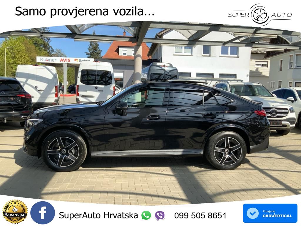 Mercedes GLC Coupe 220d (197 KS) 4MATIC 9G-TRONIC AMG ACC+GR SJED+360+PANO