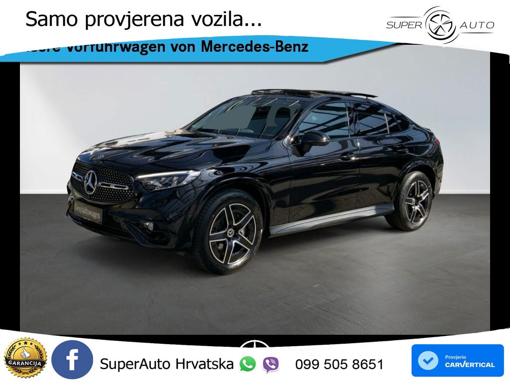 Mercedes GLC Coupe 220d (197 KS) 4MATIC 9G-TRONIC AMG ACC+GR SJED+360+PANO