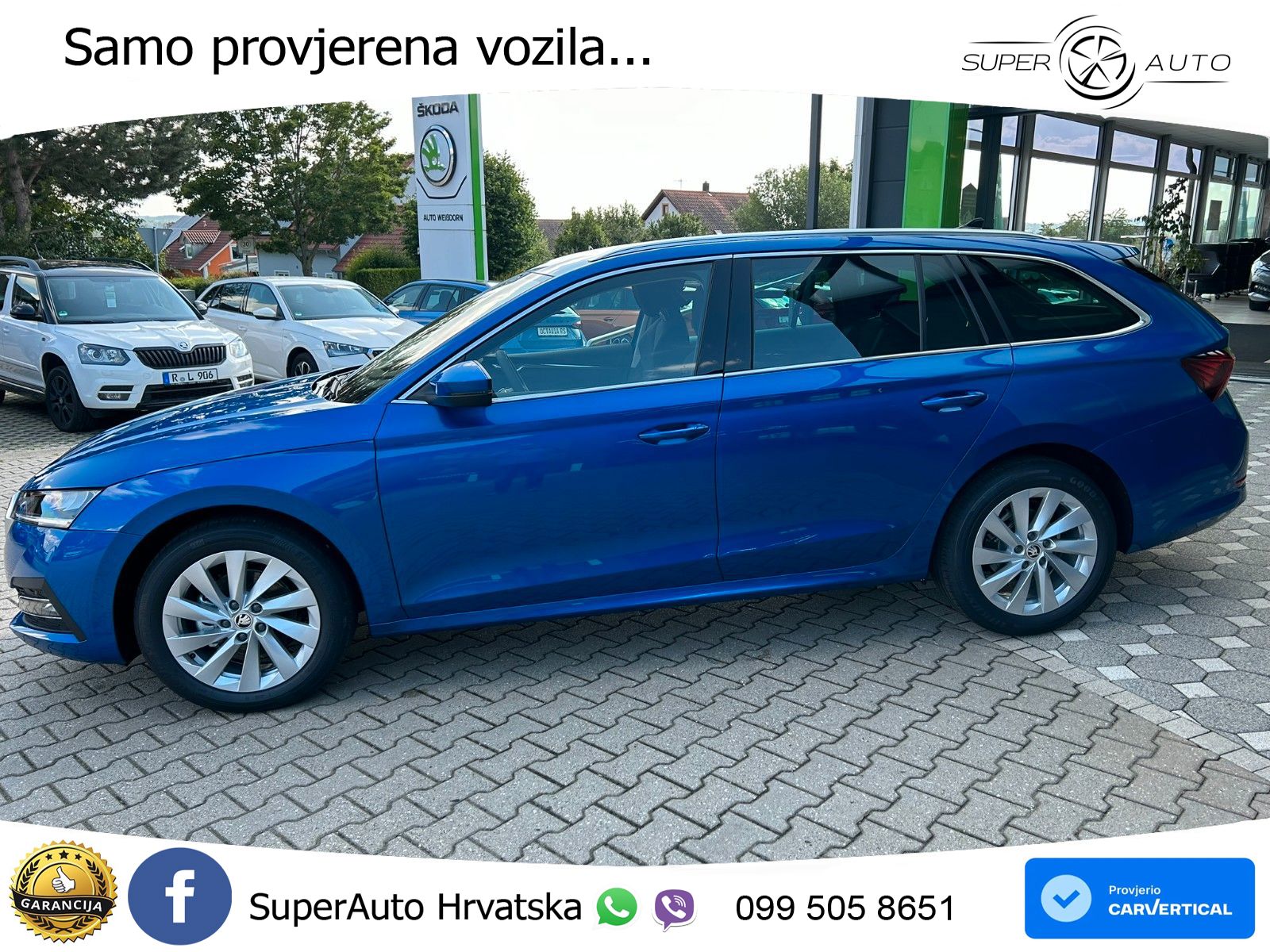 Škoda Octavia Combi 1.5 TSI (150 KS) DSG LED+GR SJED+ACC