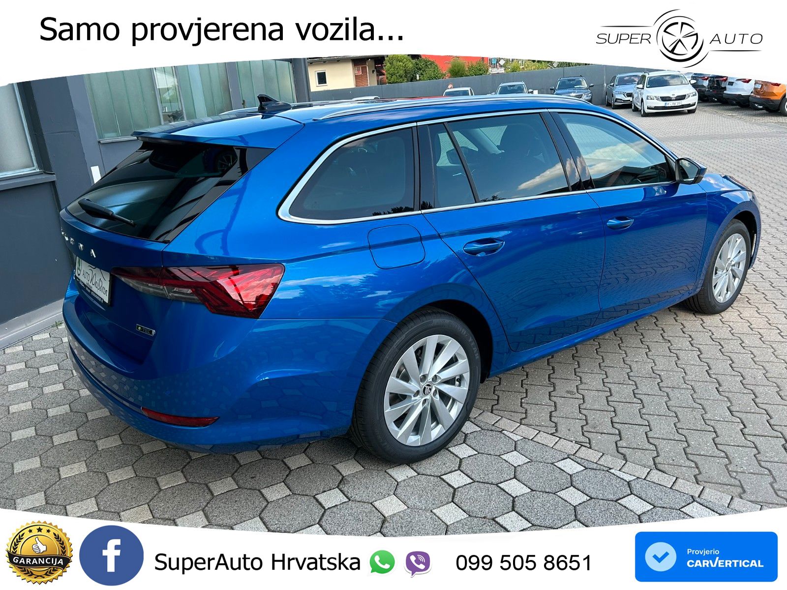 Škoda Octavia Combi 1.5 TSI (150 KS) DSG LED+GR SJED+ACC