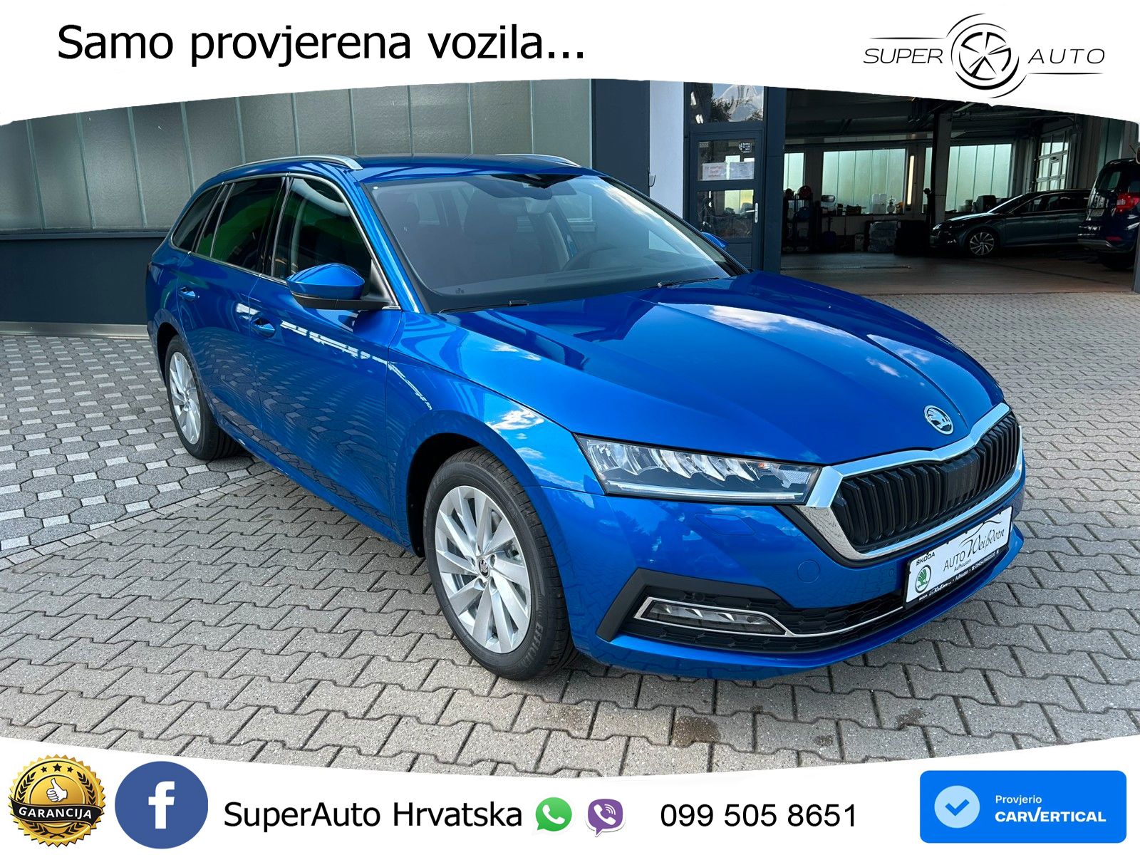 Škoda Octavia Combi 1.5 TSI (150 KS) DSG LED+GR SJED+ACC
