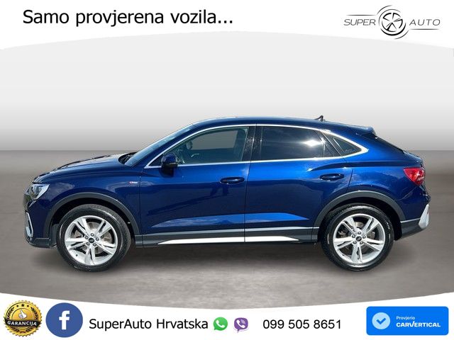 Audi Q3 Sportback 40 TDI (200 KS) quattro S tronic S line LED+GR SJED+ACC