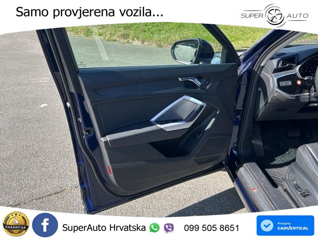 Audi Q3 Sportback 40 TDI (200 KS) quattro S tronic S line LED+GR SJED+ACC