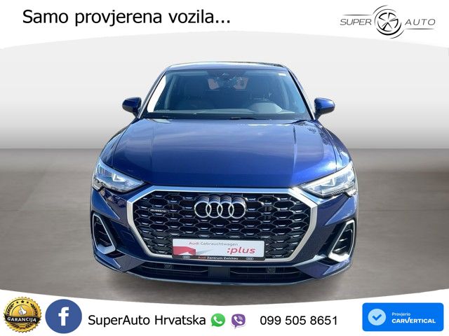 Audi Q3 Sportback 40 TDI (200 KS) quattro S tronic S line LED+GR SJED+ACC