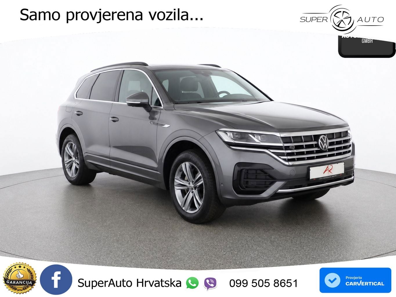 Volkswagen Touareg 3.0 V6 TDI (231 KS) 4MOTION Tiptronic R-Line LED+GR SJED+ACC