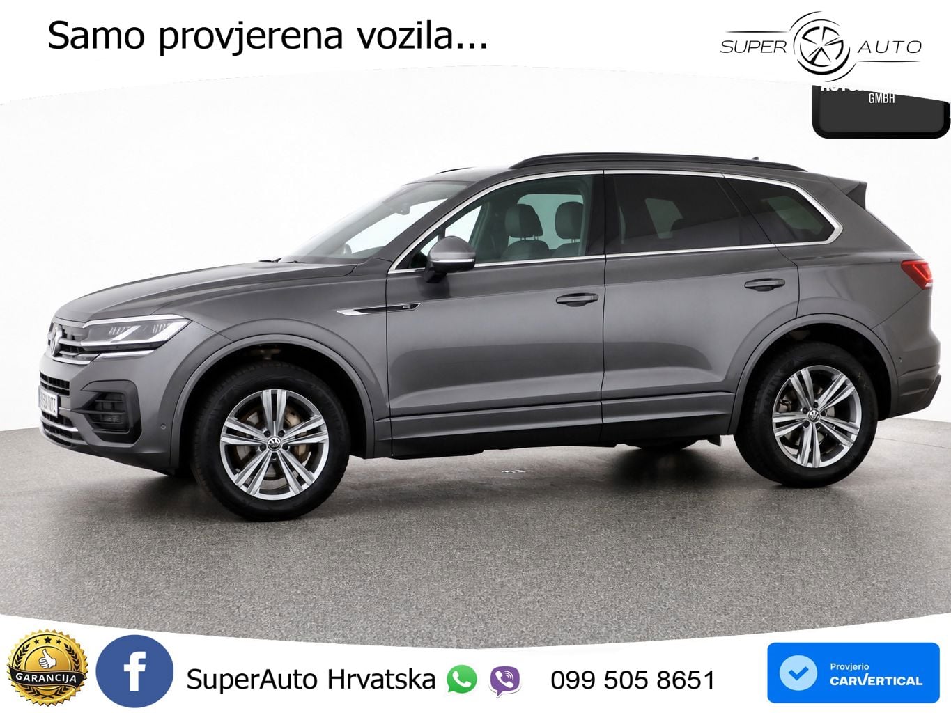 Volkswagen Touareg 3.0 V6 TDI (231 KS) 4MOTION Tiptronic R-Line LED+GR SJED+ACC