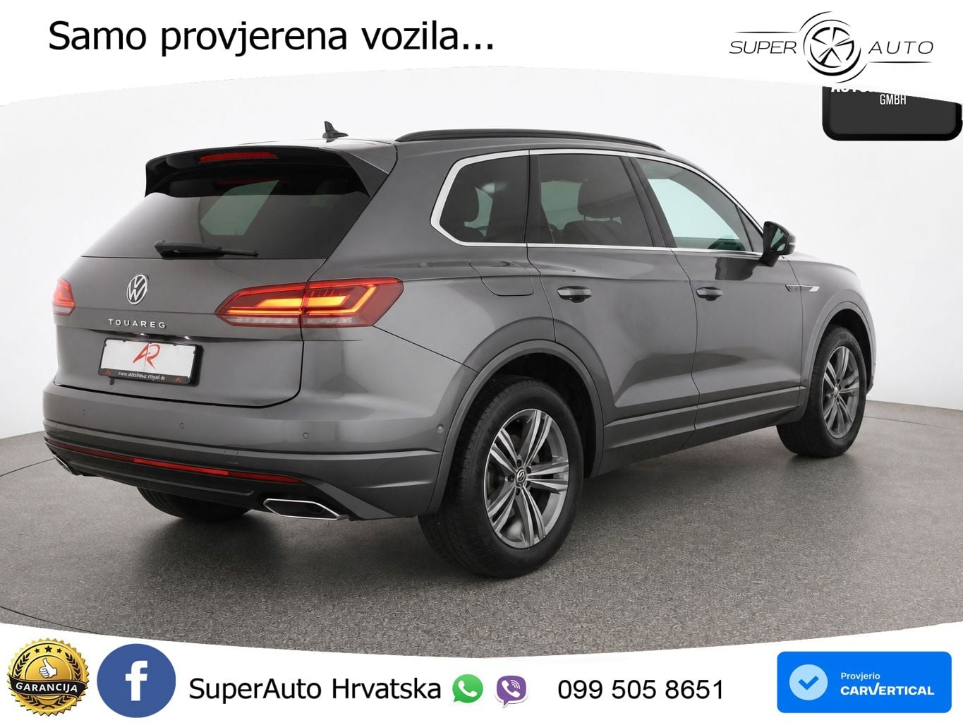 Volkswagen Touareg 3.0 V6 TDI (231 KS) 4MOTION Tiptronic R-Line LED+GR SJED+ACC