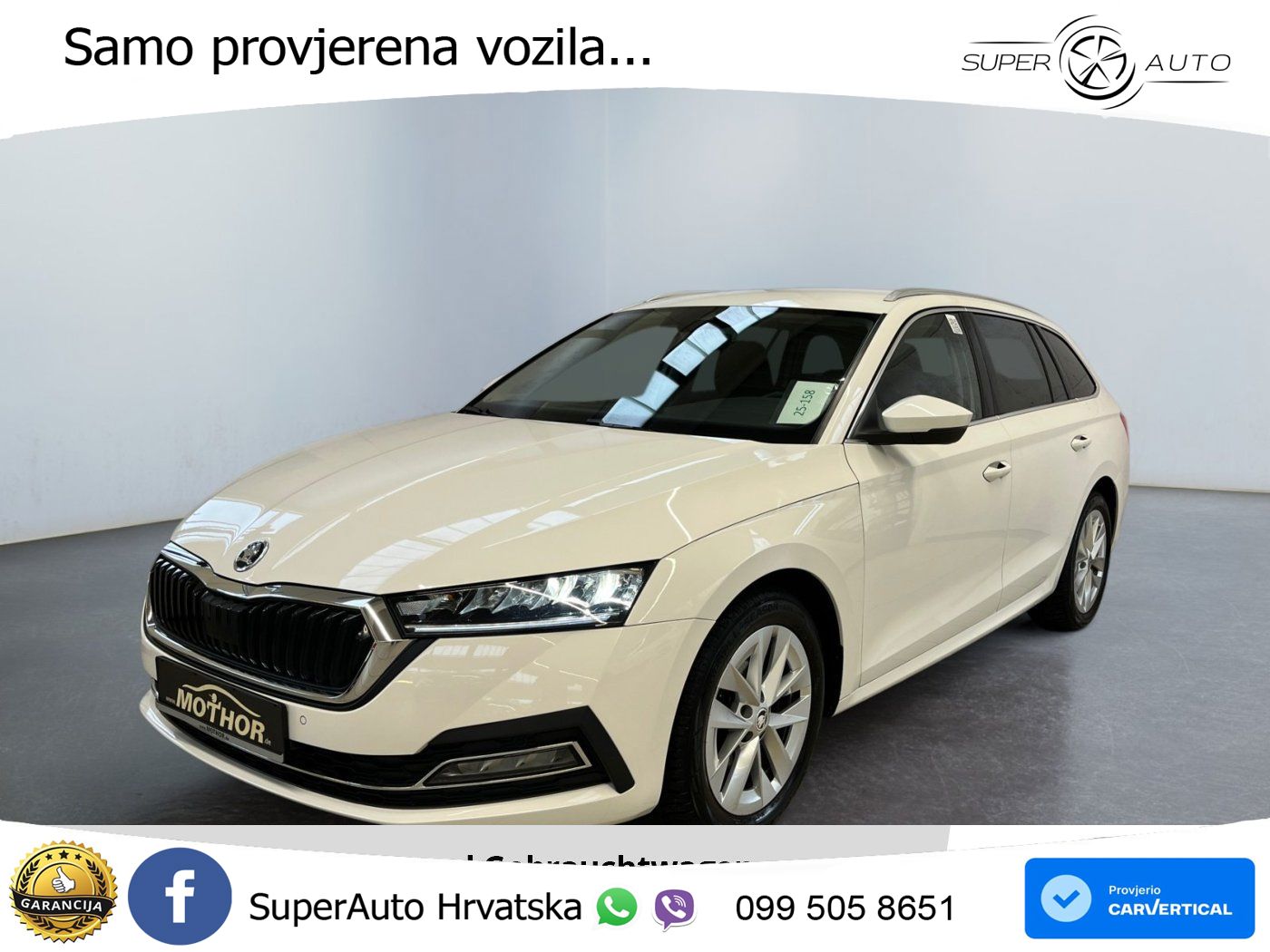 Škoda Octavia Combi 2.0 TDI (116 KS) LED+GR SJED+ACC
