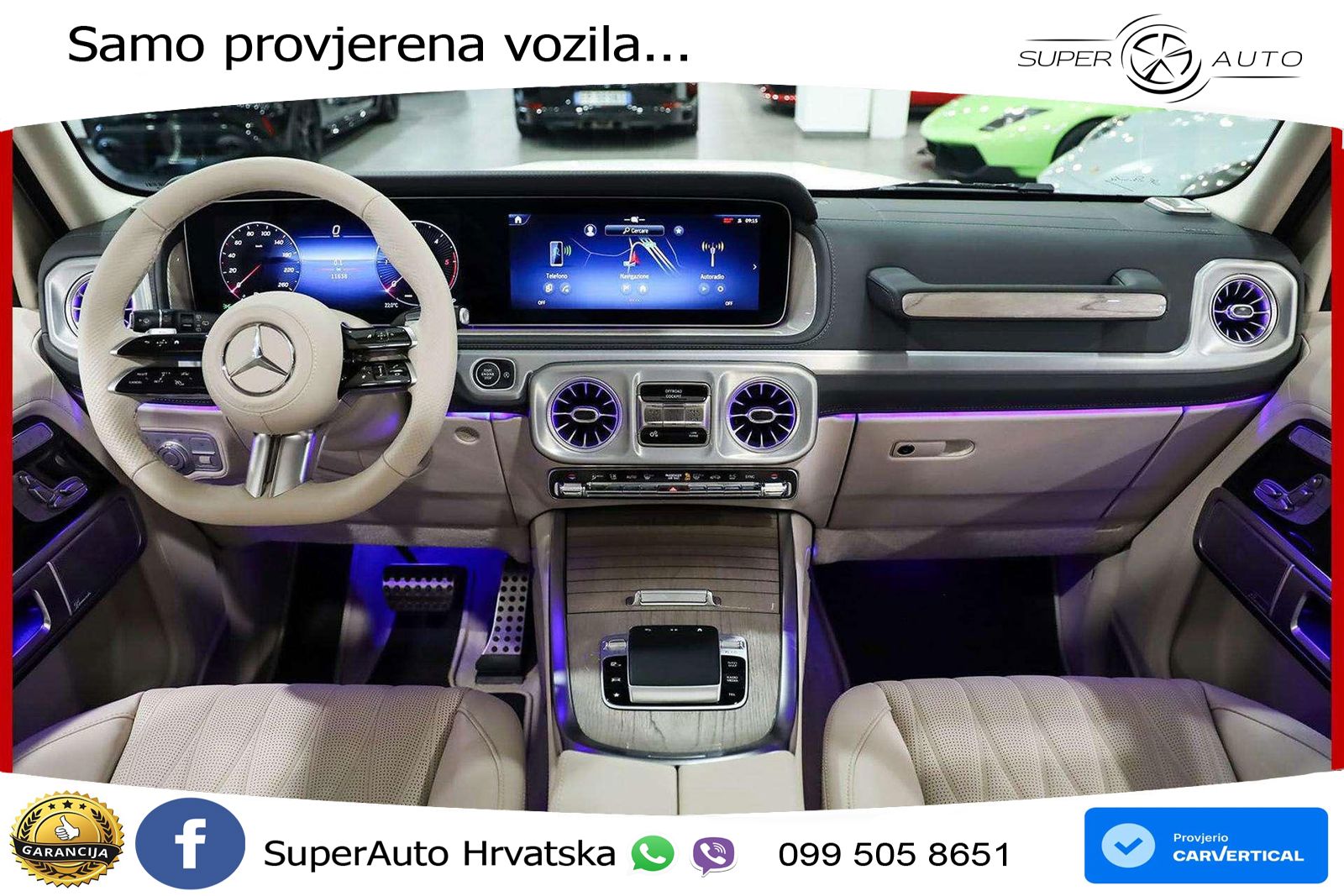 Mercedes G 450d Long (367 KS) 4MATIC 9G-TRONIC AMG