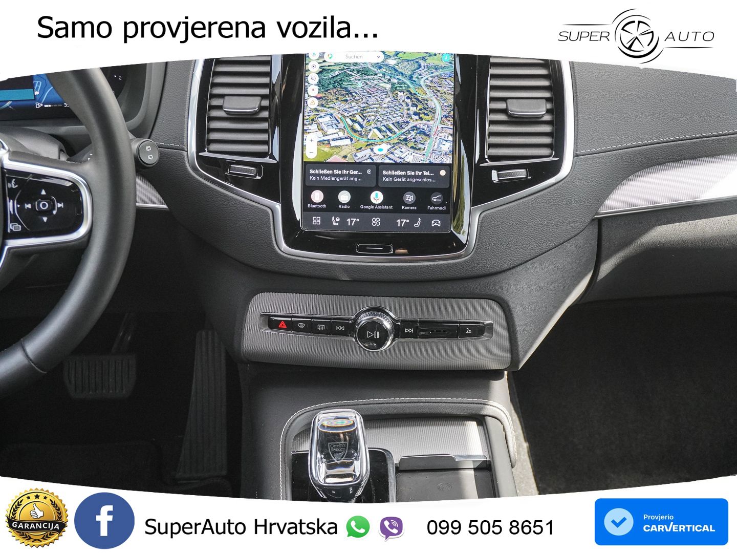 Volvo XC90 2.0 B5 Diesel AWD Automatic ACC+GR SJED+360+PANO