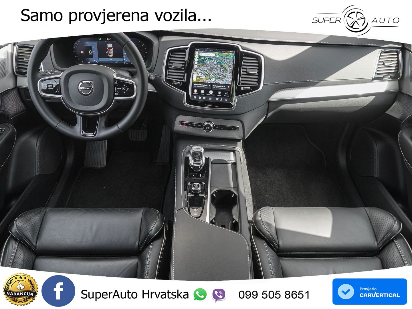 Volvo XC90 2.0 B5 Diesel AWD Automatic ACC+GR SJED+360+PANO