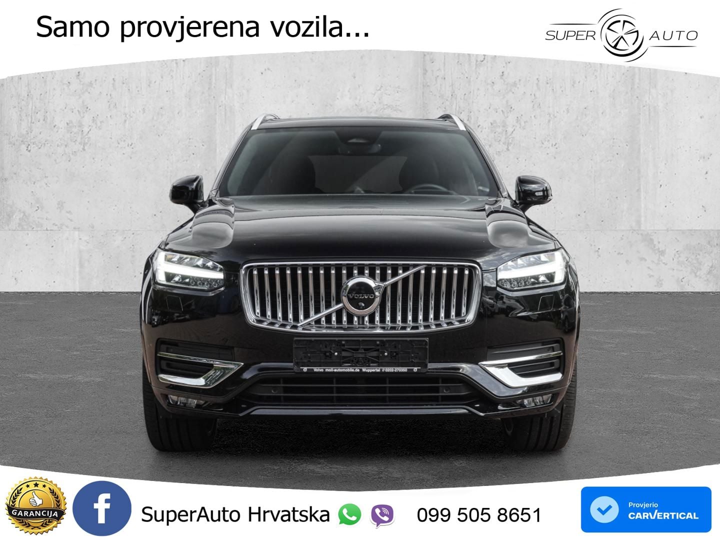 Volvo XC90 2.0 B5 Diesel AWD Automatic ACC+GR SJED+360+PANO
