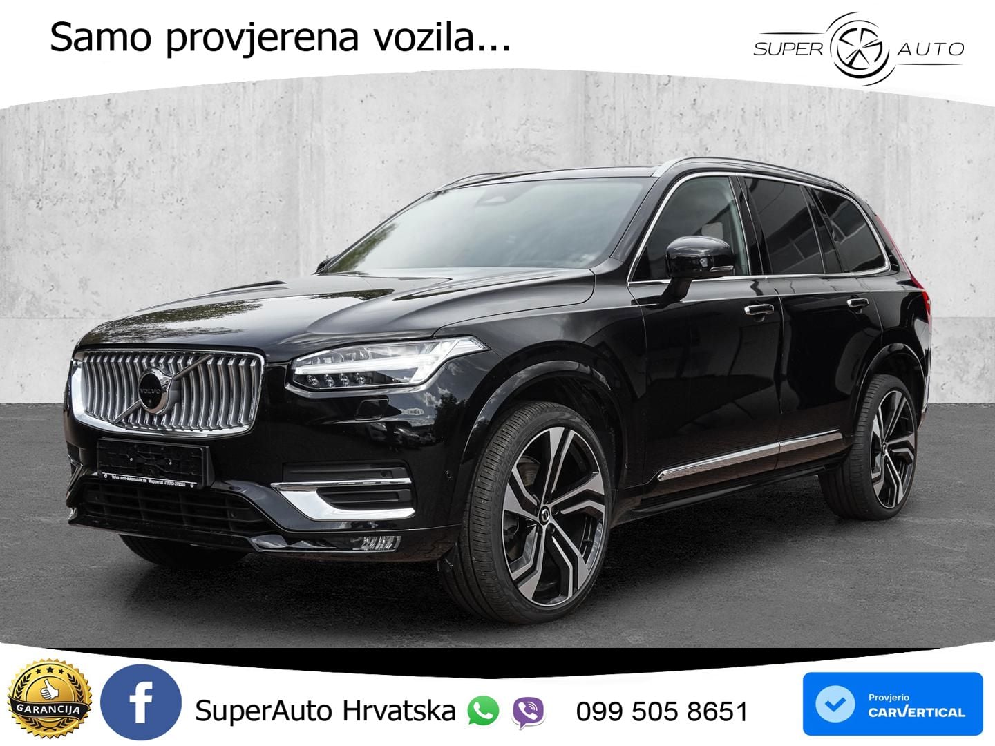 Volvo XC90 2.0 B5 Diesel AWD Automatic ACC+GR SJED+360+PANO