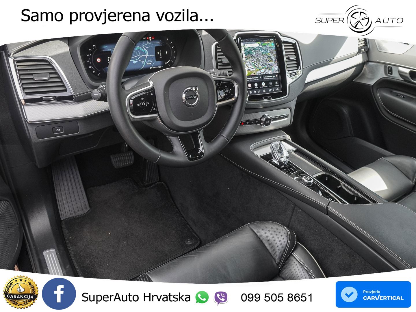 Volvo XC90 2.0 B5 Diesel AWD Automatic ACC+GR SJED+360+PANO