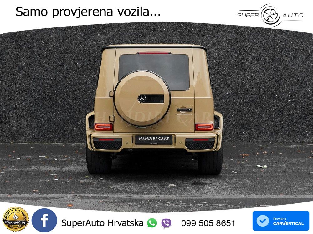 Mercedes AMG G 63 Long V8 (585 KS) 4MATIC 9G-TRONIC AMG SPEEDSHIFT PLUS Brabus LED+GR SJED+ACC
