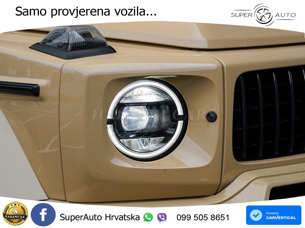 Mercedes AMG G 63 Long V8 (585 KS) 4MATIC 9G-TRONIC AMG SPEEDSHIFT PLUS Brabus LED+GR SJED+ACC