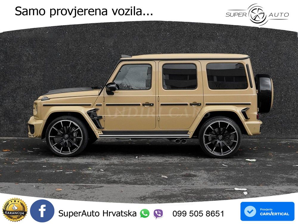 Mercedes AMG G 63 Long V8 (585 KS) 4MATIC 9G-TRONIC AMG SPEEDSHIFT PLUS Brabus LED+GR SJED+ACC