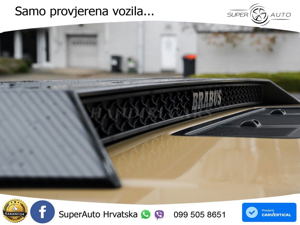Mercedes AMG G 63 Long V8 (585 KS) 4MATIC 9G-TRONIC AMG SPEEDSHIFT PLUS Brabus LED+GR SJED+ACC