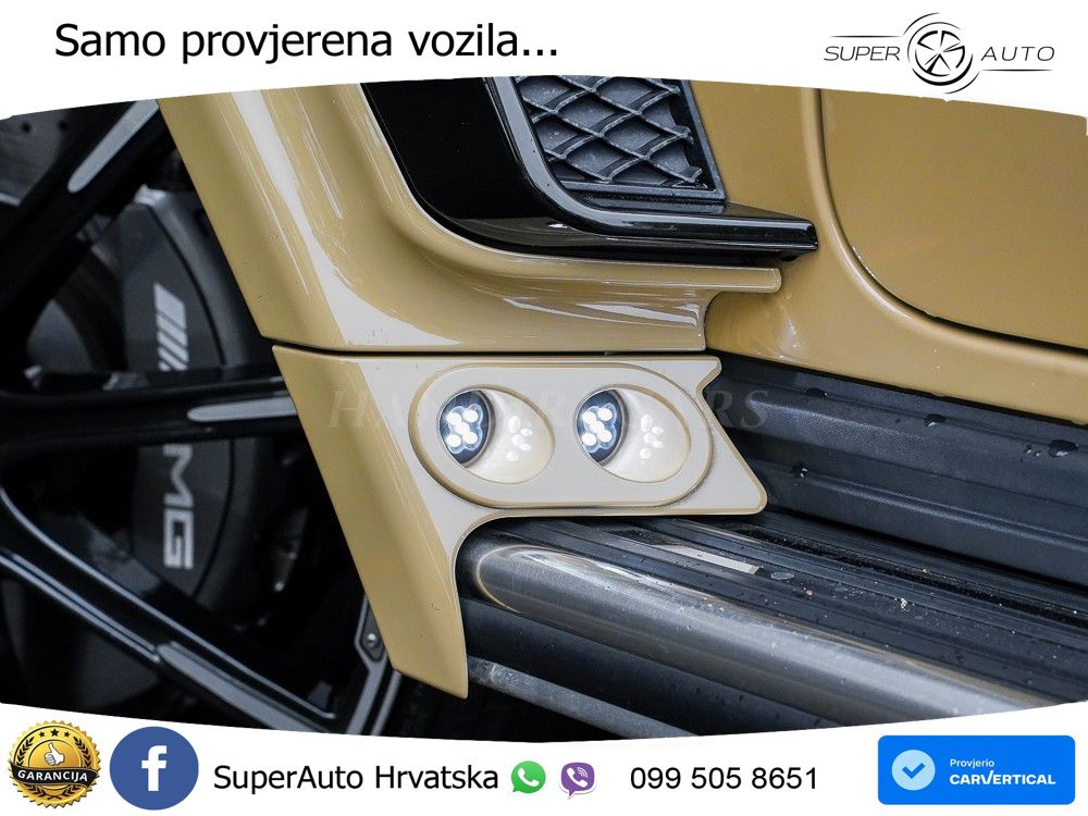 Mercedes AMG G 63 Long V8 (585 KS) 4MATIC 9G-TRONIC AMG SPEEDSHIFT PLUS Brabus LED+GR SJED+ACC