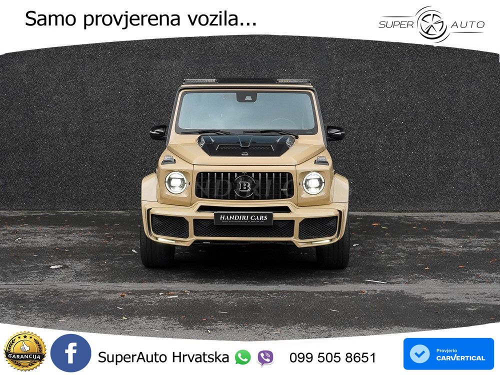 Mercedes AMG G 63 Long V8 (585 KS) 4MATIC 9G-TRONIC AMG SPEEDSHIFT PLUS Brabus LED+GR SJED+ACC
