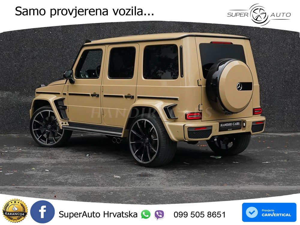Mercedes AMG G 63 Long V8 (585 KS) 4MATIC 9G-TRONIC AMG SPEEDSHIFT PLUS Brabus LED+GR SJED+ACC