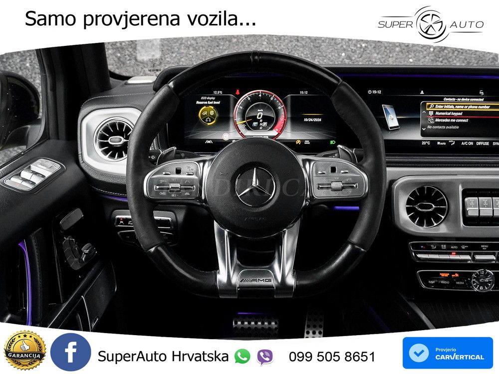 Mercedes AMG G 63 Long V8 (585 KS) 4MATIC 9G-TRONIC AMG SPEEDSHIFT PLUS Brabus LED+GR SJED+ACC