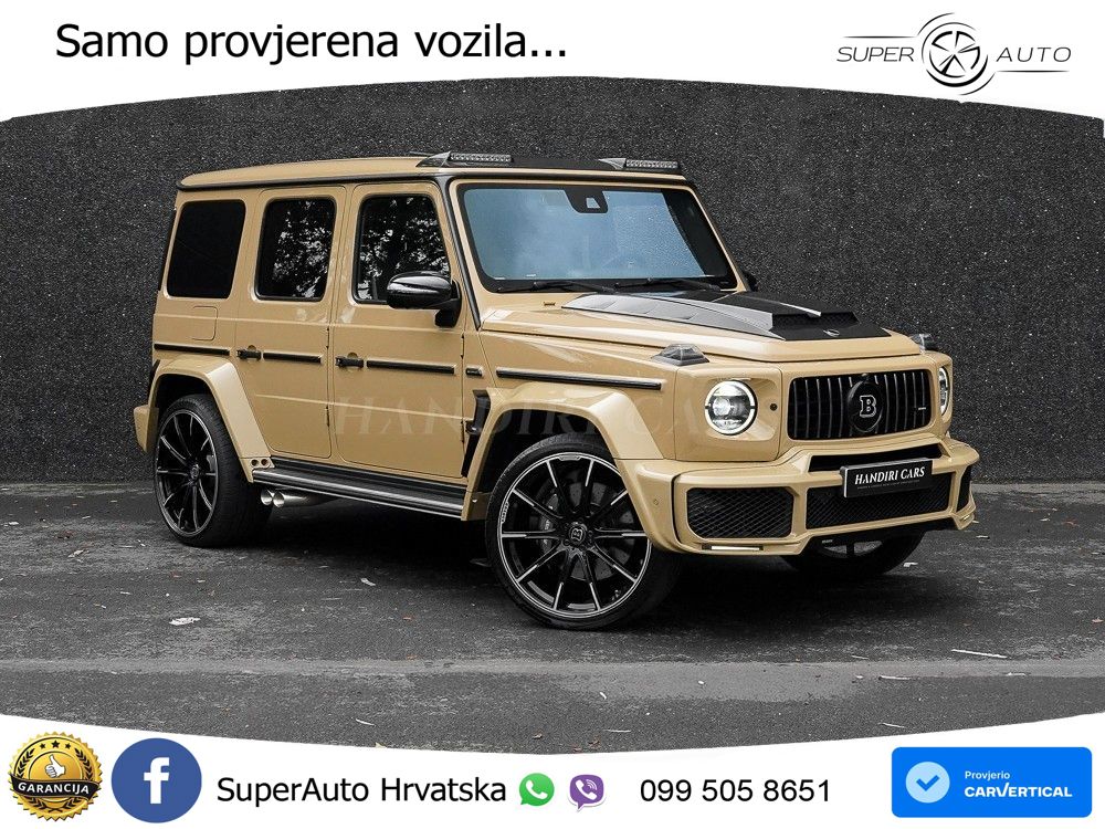 Mercedes AMG G 63 Long V8 (585 KS) 4MATIC 9G-TRONIC AMG SPEEDSHIFT PLUS Brabus LED+GR SJED+ACC
