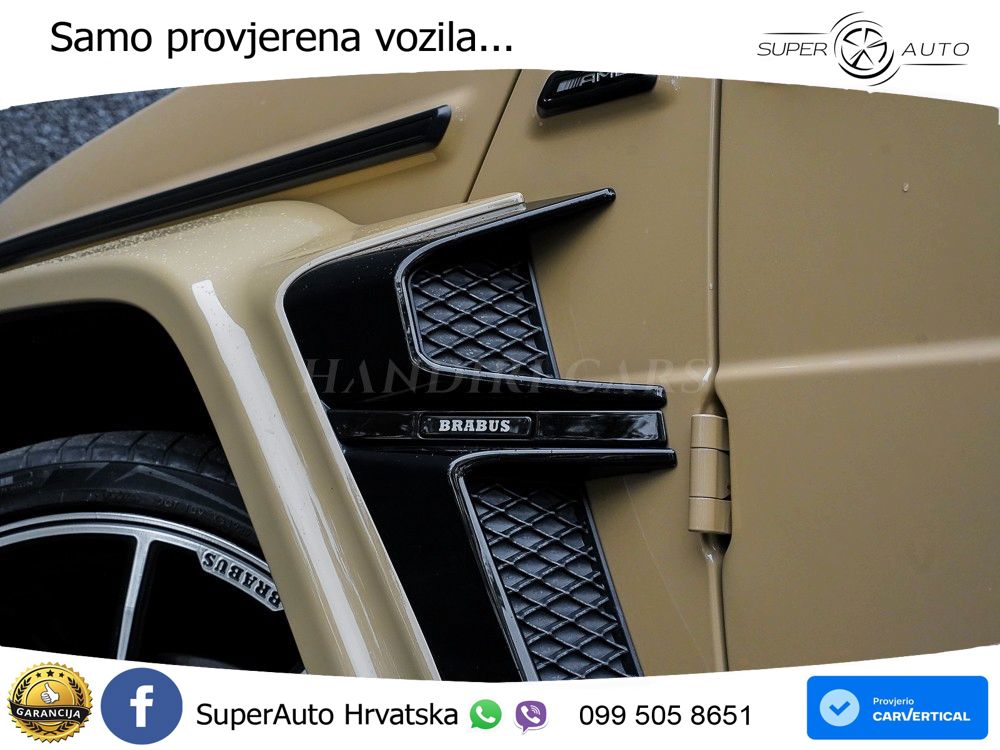 Mercedes AMG G 63 Long V8 (585 KS) 4MATIC 9G-TRONIC AMG SPEEDSHIFT PLUS Brabus LED+GR SJED+ACC