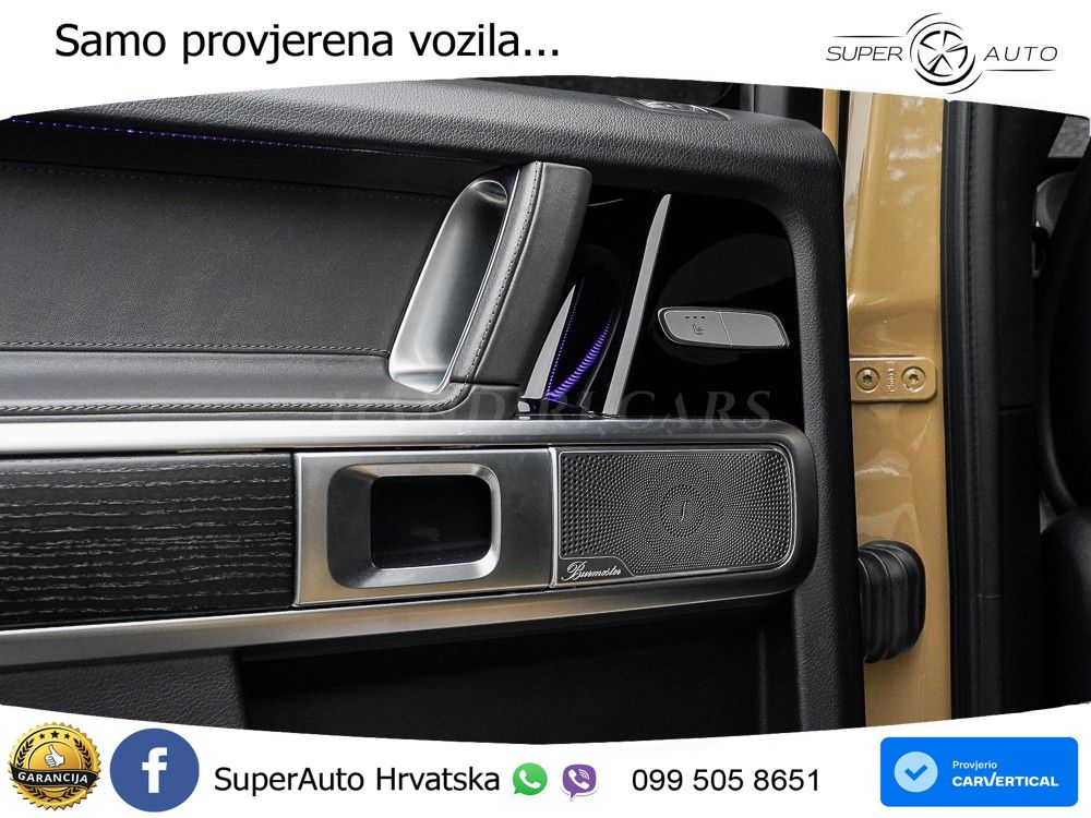 Mercedes AMG G 63 Long V8 (585 KS) 4MATIC 9G-TRONIC AMG SPEEDSHIFT PLUS Brabus LED+GR SJED+ACC