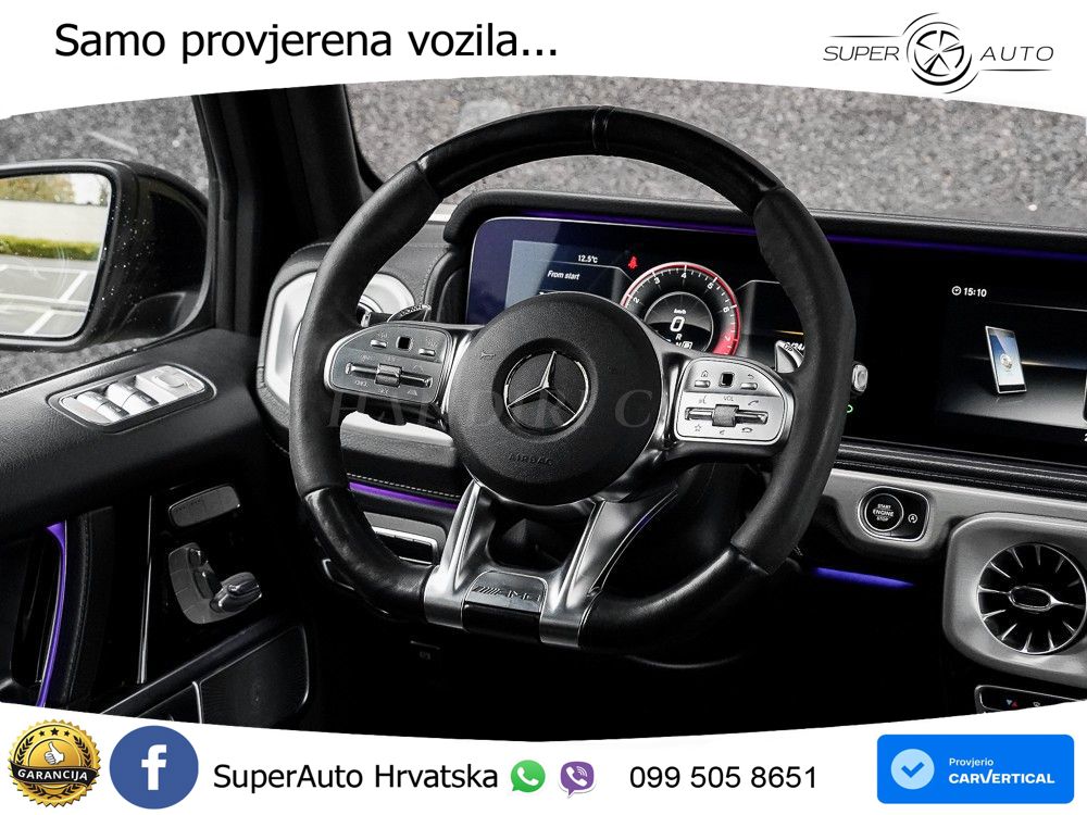 Mercedes AMG G 63 Long V8 (585 KS) 4MATIC 9G-TRONIC AMG SPEEDSHIFT PLUS Brabus LED+GR SJED+ACC