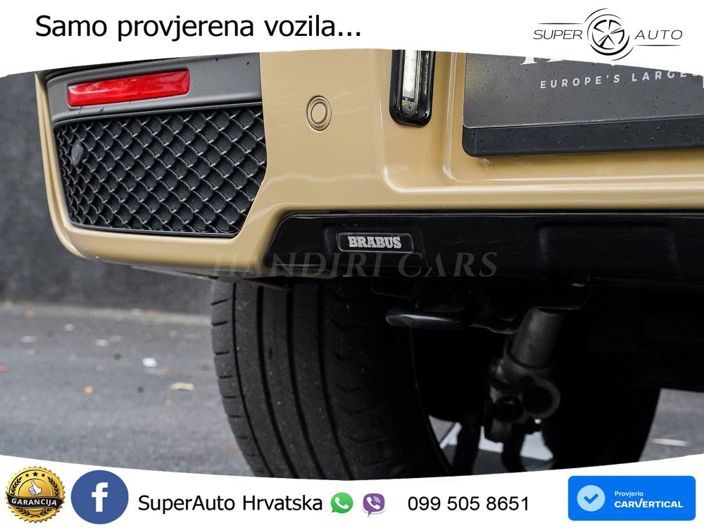 Mercedes AMG G 63 Long V8 (585 KS) 4MATIC 9G-TRONIC AMG SPEEDSHIFT PLUS Brabus LED+GR SJED+ACC